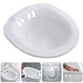 thumbnail image 2 of MLINS 1pc Plastic Sitz Bath Toilet Seat Sitting Basin Postpartum Care Wash Basin, 2 of 7