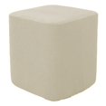 thumbnail image 1 of Housses de Repose-Pieds en Polyester Jacquard Élastique pour Meubles - Blanc Laiteux, 1 of 8