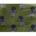 thumbnail image 4 of oneOone Georgette Viscose Fabric Leaves & Floral Block Fabric Prints By Yard 42 Inch Wide, 4 of 4