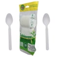 thumbnail image 4 of Verka Greenline Compostable Spoons, 20 Pieces, 4 of 4
