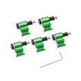 thumbnail image 1 of Thinsony Bike Cable Guide Brake Line Holder Hose Wire Clips Clamps Green 21.5x20mm 1Set, 1 of 6