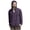 Purple, variant on PMVFHDE Spring Raincoat Mens Solid Color Packable Rain Jacket Lightweight Windproof Raincoat With Hood Outdoor Rain Gear Travel Hiking Cycling Black,XL