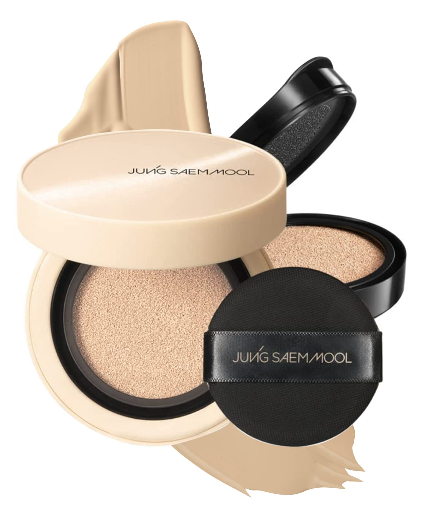 JUNgSAEMMOOL OFFIcIAL] Skin Nuder cover Layer cushion 23 (Medium) Refill Included Delicate cover All-day Lasting Makeup Artist Brand