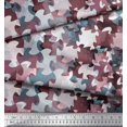 thumbnail image 2 of Soimoi Poly Georgette Fabric Two Tone Camouflage Print Fabric by The Yard 52 Inch Wide, 2 of 3