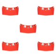 thumbnail image 1 of Transemion for Visor Peak 5-Snap Open Face Spare Parts Replaces Red Type A 5Set, 1 of 6