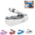 thumbnail image 1 of PinesC MINI SEWING TOOL,Tiny Tailor Mini Sewing Tool, Tiny Tailor Sewing Machine, Mini Sewing Machine for Beginners, Portable Handheld Sewing Machine Mini for Home Travel Use (White) White, 1 of 5