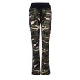 thumbnail image 3 of RKSTN Womens Pants Fashion Comfy Stretch Print Drawstring Wide Leg Lounge Pants Loose Comfortable Pants, 3 of 9