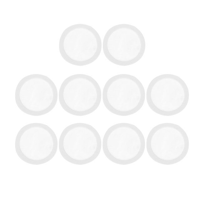 10 Pcs Kazoo Diaphragms Flûte Diaphragms Kazoo Membrane Plastique Accessoires pour Instruments de Musique