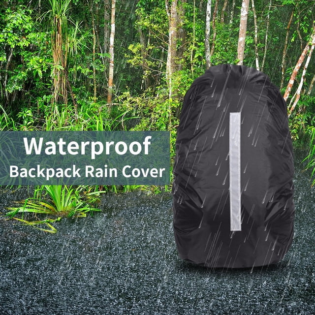 Backpack Nylon Dustproof Waterproof Rain Cover Reflective Walker Travel Bag Rain Cover for 25-45L Backpack