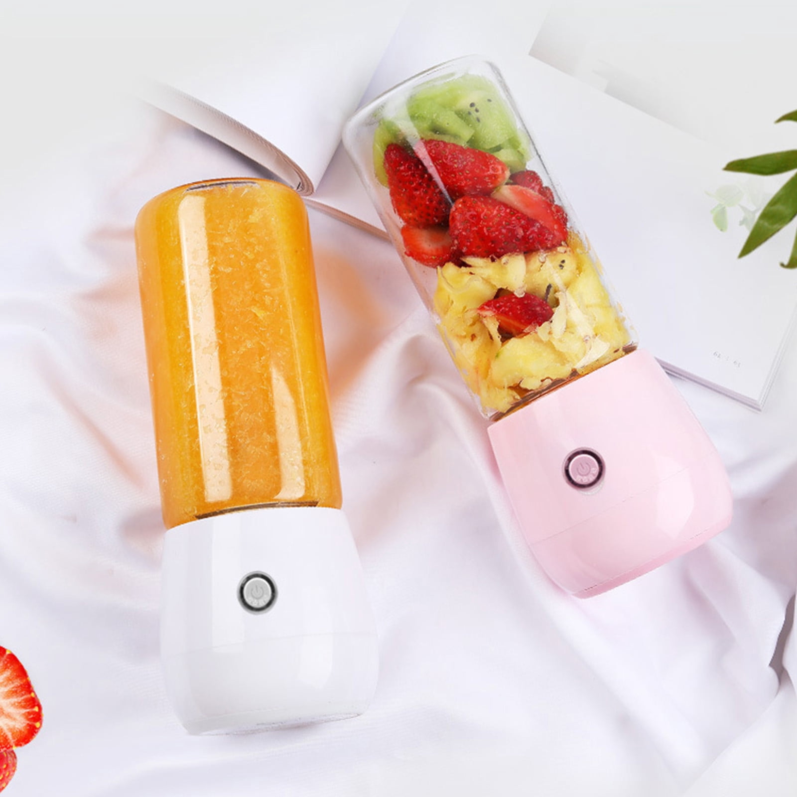 Sentmoon Cold Press Juicer Machines Fruit Juicer Portable Juicing Cup Home Small Usb Juicer Mini Timed Fruit Juicer for Travel