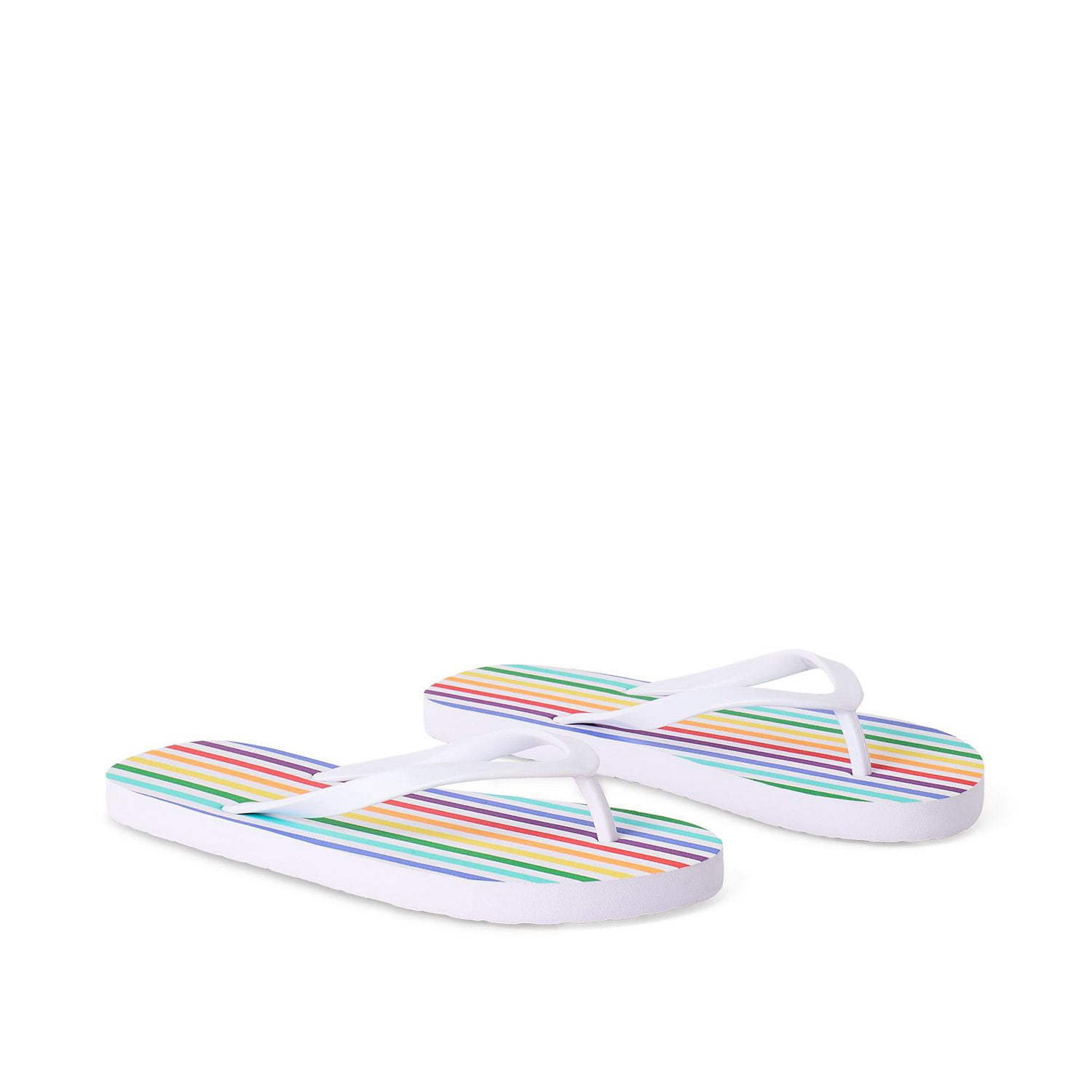 Tongs imprimées Time and Tru pour femmes