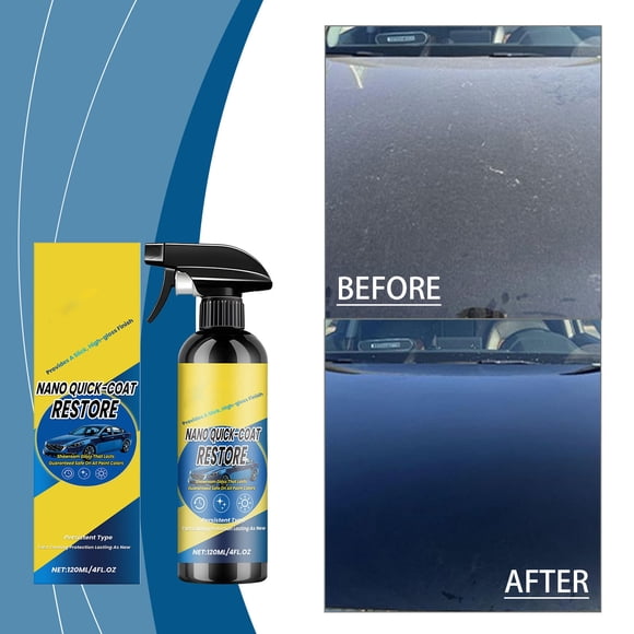 Automotive Coating Spray, 120ml, Professional Car Paint Protection and Mirror Finish, Long-Lasting Car Coating Spray for Vehicle Maintenance and Auto Detailing