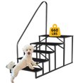 thumbnail image 1 of RV Steps with Handrail 5-Step – Heavy Duty Portable Stair for RV, Hot Tub, Pool & Porch with 660 lbs Load Capacity, 1 of 1