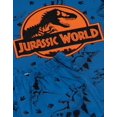 thumbnail image 5 of Jurassic World Boys Blue Scattered Dino Print Short Sleeve Short Leg Pyjama Set (6-7 Years), 5 of 5