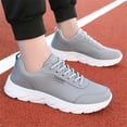 thumbnail image 2 of 2025 Mens Shoes Large Size Sneaker Socks for Men Casual Laace Up Casual Sneaker Shoes for Men Solid Color Casual Sneaker Socks Men Simple Shoes Running Sneaker, 2 of 6