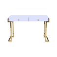 thumbnail image 2 of Best Master Juneau Modern 2-Drawer Engineered Wood Computer Desk in Gold, 2 of 4