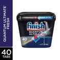 thumbnail image 1 of Finish Dishwasher Detergent Pods, Quantum Ultimate, Fresh, 40 Tabs, 1 of 5