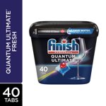 Finish Laveur de vaisselle Detergent Pods, Quantum Ultimate, Frais, 40 Tables
