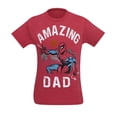 thumbnail image 3 of Spider-Man Amazing Dad Men's T-Shirt-Large, 3 of 4
