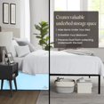 thumbnail image 5 of SGI Bedding 11 Inch Pleated Bed Skirt | Microfiber Bed Skirt | Fade Resistant, Wrinkle Free, Anti-static, Decorative, Extra Storage Space, Clutter-Free | Queen, Light Blue, 5 of 5