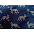 thumbnail image 4 of oneOone Cotton Silk Fabric Fox Block Print Fabric By Yard 42 Inch Wide, 4 of 4