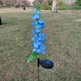 thumbnail image 2 of Solar Flowers Lights Outdoor Garden Waterproof Solar Lights Violet Flower Lights Led Outdoor Garden Decorative Lights Hyacinth Flower Lights Garden Lights, 2 of 2