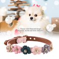 thumbnail image 4 of Pet Collar, Leather Dog Bow Tie, Soft For Small Pet For Medium Pet, 4 of 8