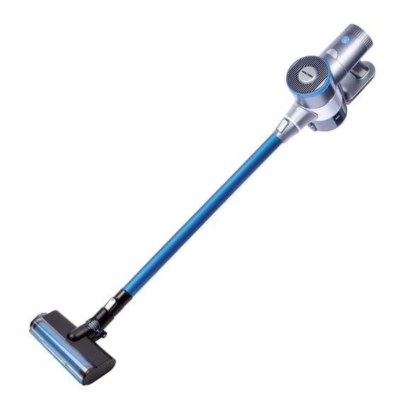 Kalorik® Home 2-in-1 Cordless Cyclone Vacuum Cleaner, Blue and Silver