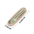 thumbnail image 3 of Chmadoxn Kitchen Gadgets, Kitchen Accessories, Kitchen Utensils, Kitchen Tool Spoon Chopsticks And Fork Three-piece Tableware Set Cutlery Cutlery, 3 of 5