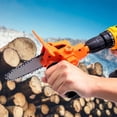 thumbnail image 1 of Chmadoxn Drill To Saw Adapter, Portable Chain Saw Sharpening Tool Set For Pruning Trees Wood Cutting Accessories Chain Saw, 1 of 9