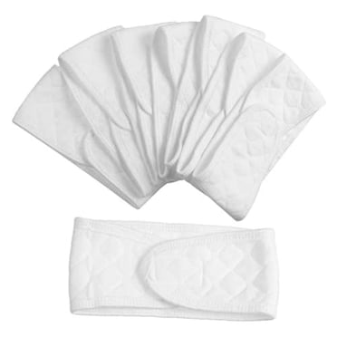 Baby Belly Band Soft Cotton Infant Newborn Belly Wrap Umbilical Cords Umbilical Hernia Belt for Baby 8Pcs Square Style 44x9x0.2cm 44x9x0.2cm 44x9x0.2cm