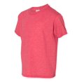 thumbnail image 3 of Softstyle Youth T-Shirt, S, Heather Red, 3 of 3