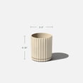 thumbnail image 3 of Veradek Mason Series Demi 6" Planter 2 Pack Sand, 3 of 7