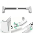 thumbnail image 1 of Sac à Outils pour l'Organisation de la Maison, Tringle à Vêtements Réglable Sans Perçage, Tringle à Rideau, Tringle de Douche, Cintre de Garde-Robe, Barre d'Espace pour Salons, Chambres, Salles de Bain, 2 Pcs, 1 of 7