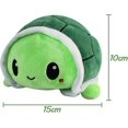 thumbnail image 4 of Jouet Câlin d'Humeur Tortue, Jouet en Peluche Tortue, Jouet en Peluche Réversible Double Face, Mignon, 4 of 5