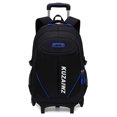 thumbnail image 1 of Rolling Backpack 2-Wheel Big Capacity Wheeled Backpack School Bag for Students, 1 of 10