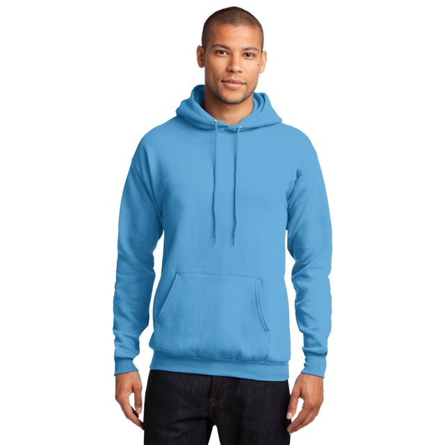 Port & Company &174; - Sweat à Capuche en Polaire de Base. Pc78h Bleu Aquatique
