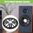 thumbnail image 3 of Unique Bargains 2 Pcs 8' Car Speaker Grills Cover Round 8 Inch Audio Subwoofer Guard Protector with Screws ABS Black, 3 of 8