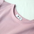 thumbnail image 3 of WEIYLL Girls Graphic T Shirts Basic Ruffle Fly Sleeve Cute Tunic Crewneck Summer Casual Child Tee Tops for 6-7 Years, 3 of 6