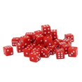 thumbnail image 1 of WE Games dés Carrés Rouges - Lot de 100 - dés en Plastique, 1 of 3
