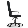 thumbnail image 3 of Foley Swivel Adjustable Executive Computer Office Chair in Distressed Blue, 3 of 10