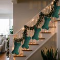 thumbnail image 4 of Todaioua Dog Christmas Stocking, Knit Green Christmas Stocking for Dogs, Bone Shape Dog Stocking Christmas Large Pet Stockings Hanging Dog Christmas Stocking for Dogs Cats Pets, 4 of 9
