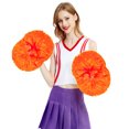 thumbnail image 2 of Cheerleading Handheld Colorful Flowers Sports Activities Performance Cheering Supplies Round Colorful Practical Material Lightweight Handle Design Off, 2 of 4