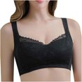 thumbnail image 4 of Timegard Plus Size Bras for Women No Underwire Lace Lightweight Full Coverage Comfort Daily Bralette, 4 of 7