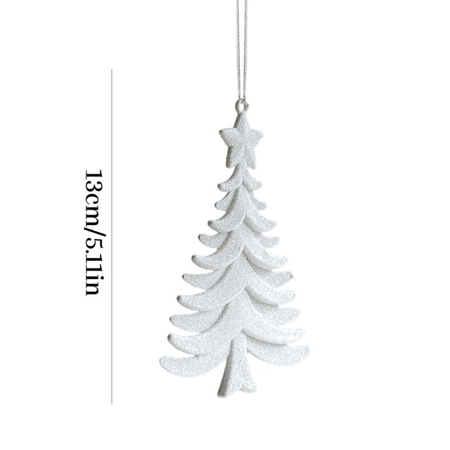 Yhmxh Home Decor Christmas Decorations Christmas Deer Snowflakes Christmas Tree Ornaments Pendants Advanced Scene Decoration Welcome Home Decorations Spring Decor