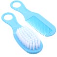 thumbnail image 3 of 1 Set Baby Brush and Comb Newborn Infant Massage Hair Brush Comb Kit (Blue), 3 of 9