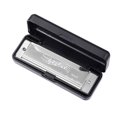 thumbnail image 1 of 10 Hole 20 Tone Beginner Harmonica for Kids - Portable Educational Musical Instrument Toy for Music Enlightenment & Childhood Learning Includes Harmonica + Case, 1 of 9