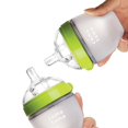 thumbnail image 2 of Comotomo Natural Feel Silicone Bottle - 5 Ounce - Green - 2 Count, 2 of 2
