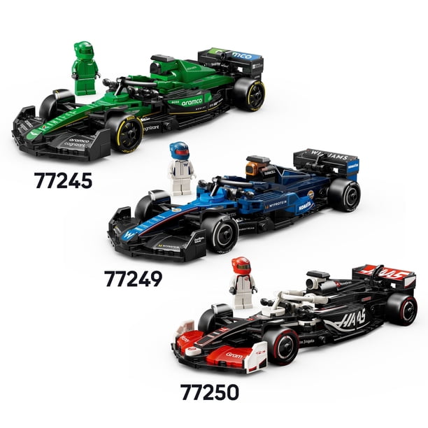 LEGO Speed Champions KICK Sauber F1 Team C44 Race Car Toy