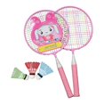 thumbnail image 4 of HILABEE Badminton Racket for Children Badminton Shuttlecocks for Kids Adults Outside Pink, 4 of 9